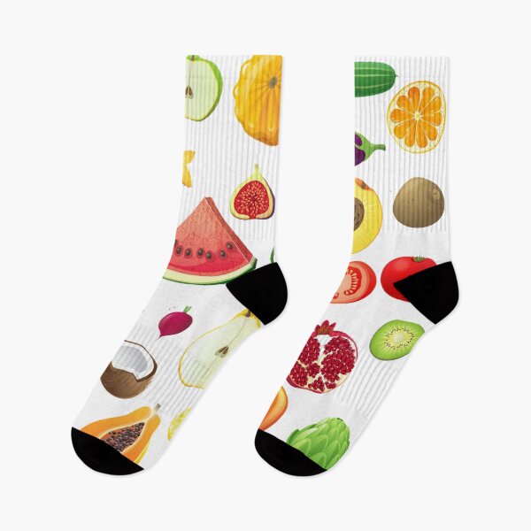 Item preview, Assorted fruits, Fruit Vegetable Drawing Illustration, Cartoon fruits and vegetables designed and sold by BlackDiamond96.