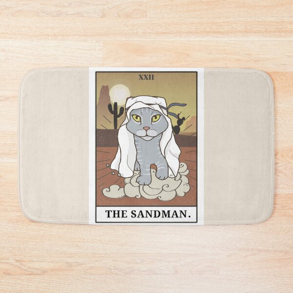 Item preview, Tarot Card The Sandman Major Arcana Sunrise - Funny Cat Drawing designed and sold by ViewerEqualsPhoton.