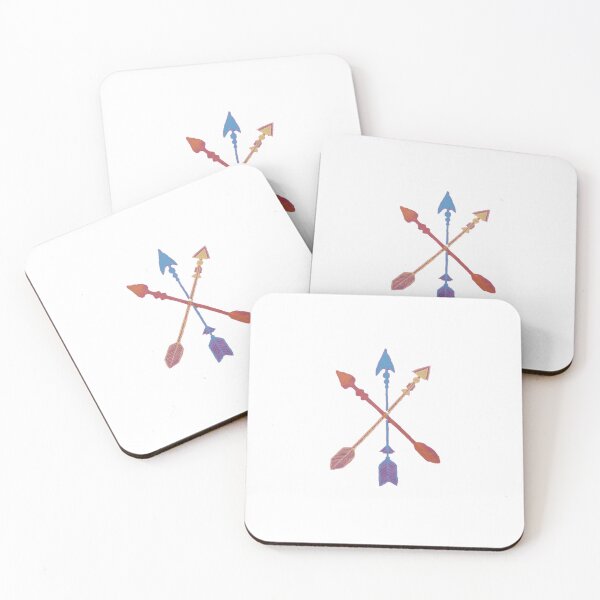 Item preview, Crossed Arrows Painted Artwork designed and sold by JkEnvisions.