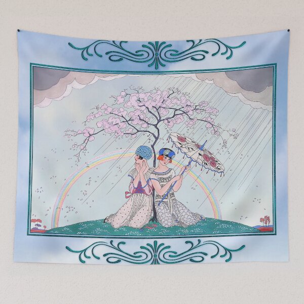Item preview, Barbier, L'Arc En Ciel- The Rainbow designed and sold by VintageEraArt.