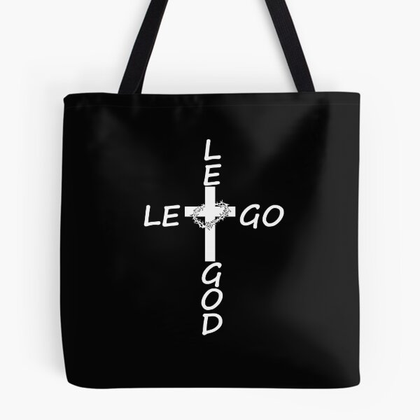 Item preview, Let Go Let God Spiritual Quote T-Shirt designed and sold by going2beautiful.