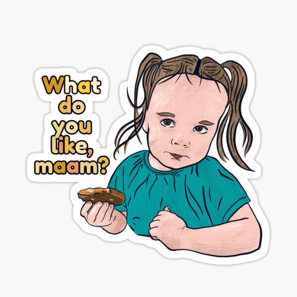 What Do You Like Maam” Sticker For Sale By Saruh2themax Redbubble