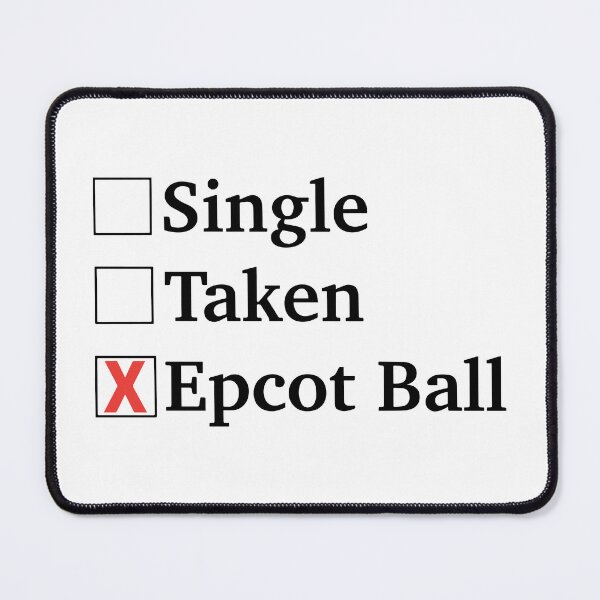 Item preview, Single Taken Epcot Ball Funny Men Women designed and sold by Big Twelve.