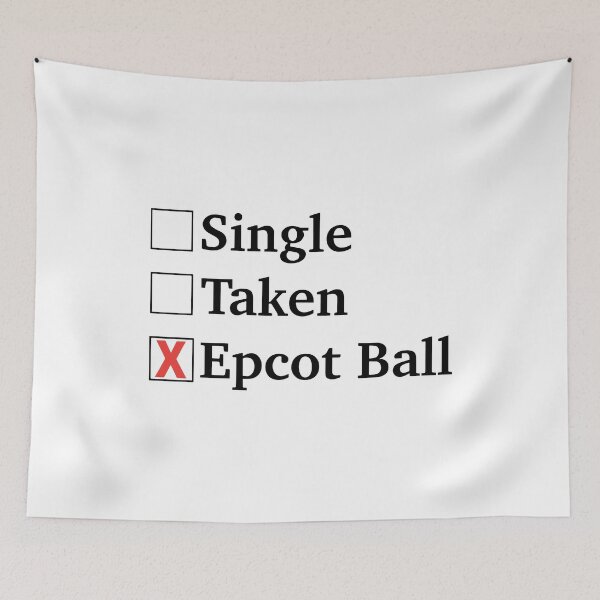 Item preview, Single Taken Epcot Ball Funny Men Women designed and sold by Big Twelve.