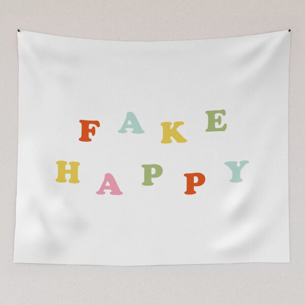 Item preview, Fake Happy designed and sold by laurenschroer.