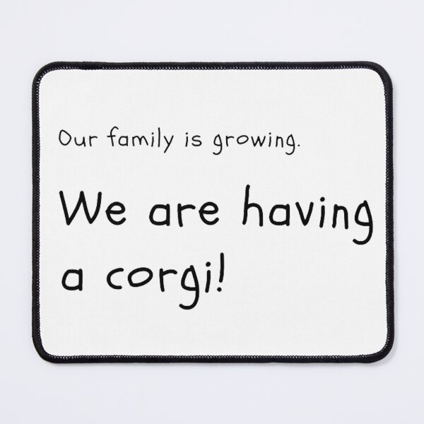 Item preview, tener un corgi designed and sold by Corgitude Stickers.