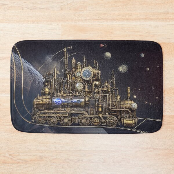 Item preview, Steampunk Space Train designed and sold by felissimha.