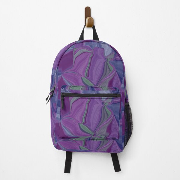 Item preview, Shades of blue purple and green abstract pattern  designed and sold by LynseysArtShop.