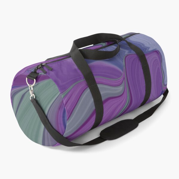 Item preview, Shades of blue purple and green abstract pattern designed and sold by LynseysArtShop.