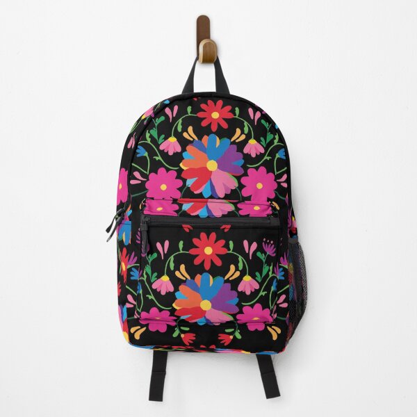 Item preview, Otomí mexican flowers embroidery boho chic cinco de mayo colorful fiesta designed and sold by T-Mex.