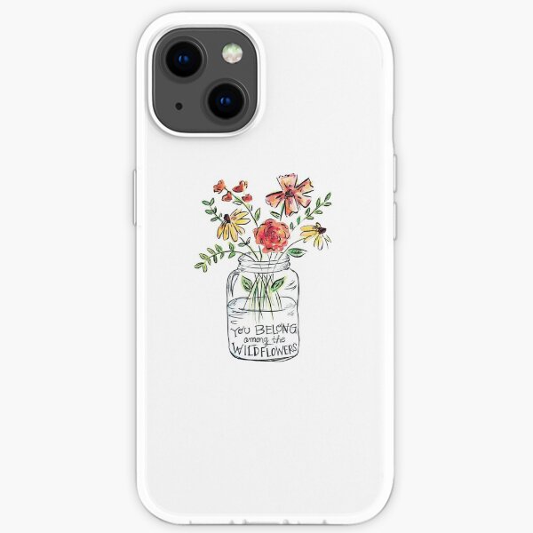Citation de fleur Coque souple iPhone