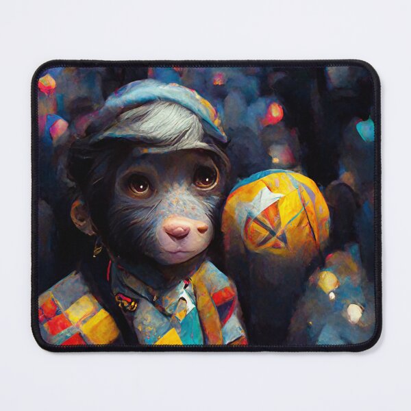 Item preview, Spenc - Colorful Cubic Multidimensional Young Monkey designed and sold by JediNeil.