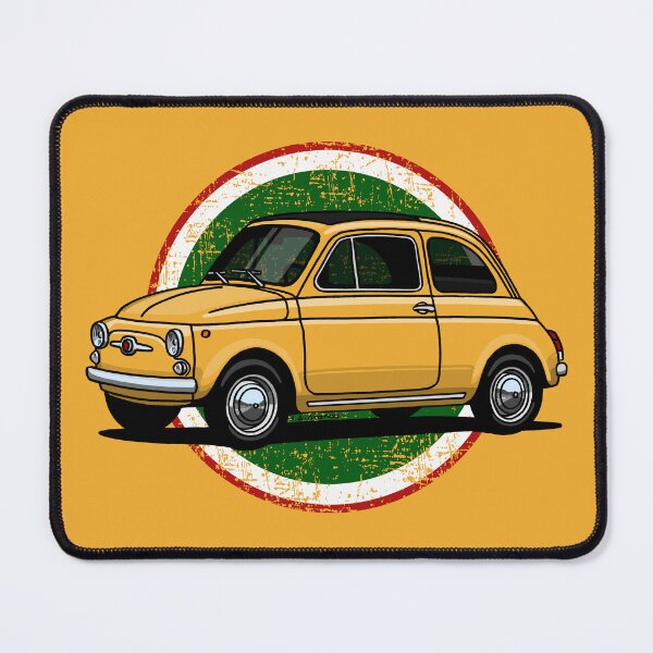 Item preview, My drawing of the transparent Italian utility vehicle with a tricolore background designed and sold by designjaag.