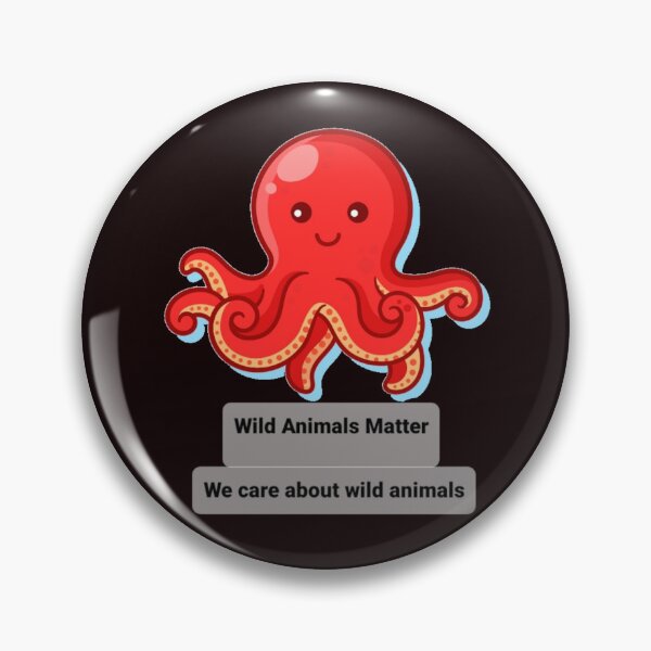 Item preview, Wild animals matter octopus designed and sold by Alexandra Designer.