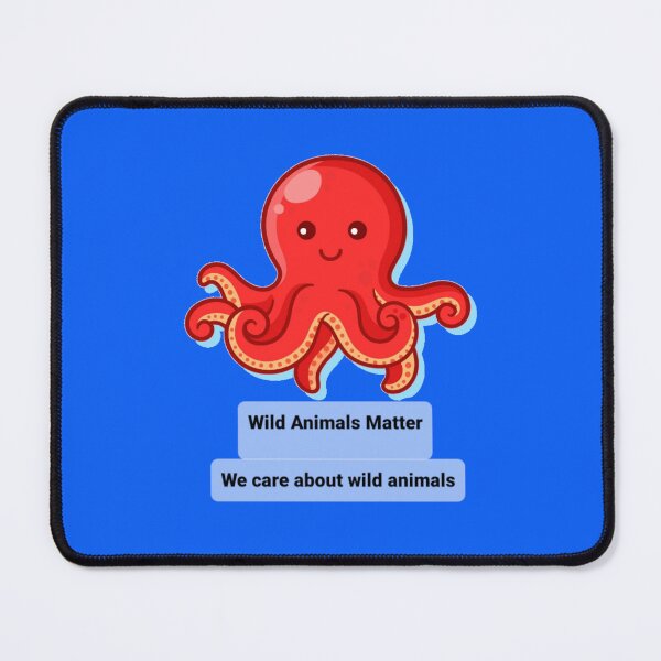 Item preview, Wild animals matter octopus designed and sold by Alexandra Designer.