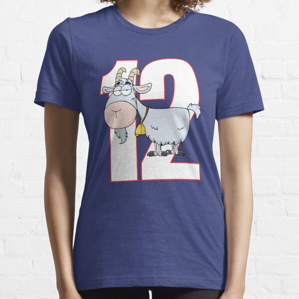 Tom Brady Holding A Goat Women'S T Shirt – BlacksWhite