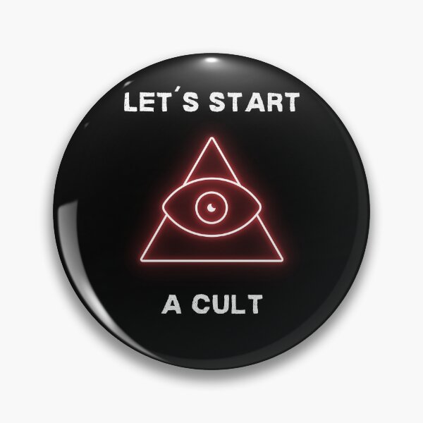 Item preview, Let´s Start a Cult Funny Meme Graphic  designed and sold by dogmanstar.