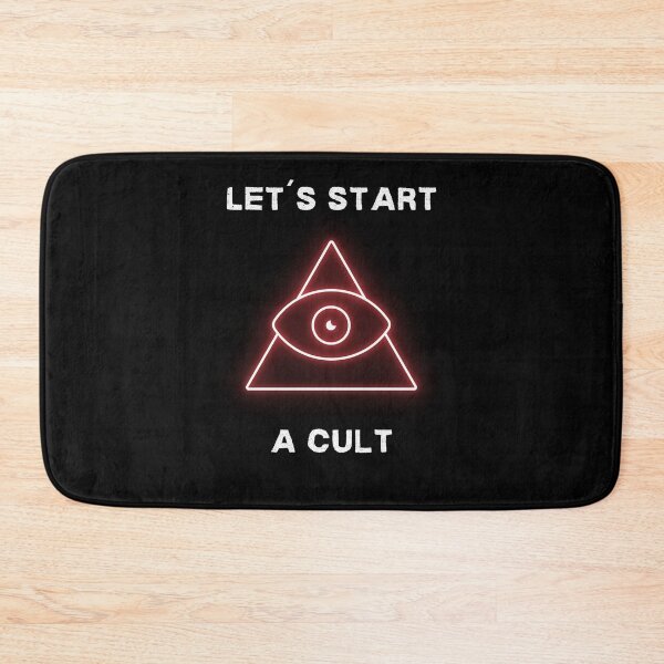 Item preview, Let´s Start a Cult Funny Meme Graphic  designed and sold by dogmanstar.