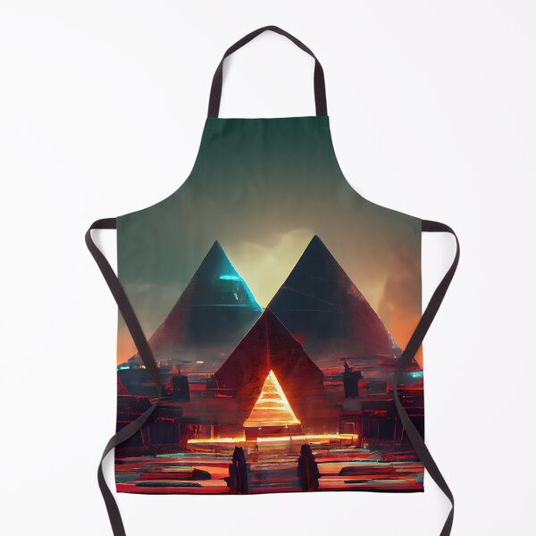 Item preview, Cyberpunk Pyramids of Ancient Egypt designed and sold by ai-holics.