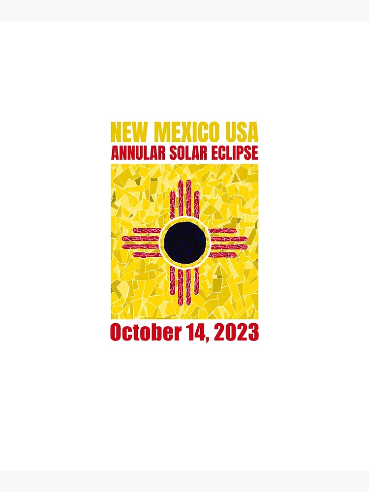 Thumbnail 6 of 6, Apron, New Mexico Annular Eclipse 2023 designed and sold by Eclipse2024.