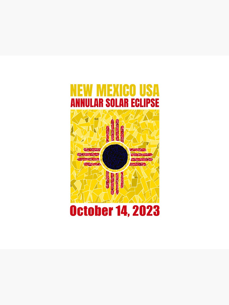 Thumbnail 5 of 5, Mouse Pad, New Mexico Annular Eclipse 2023 designed and sold by Eclipse2024.
