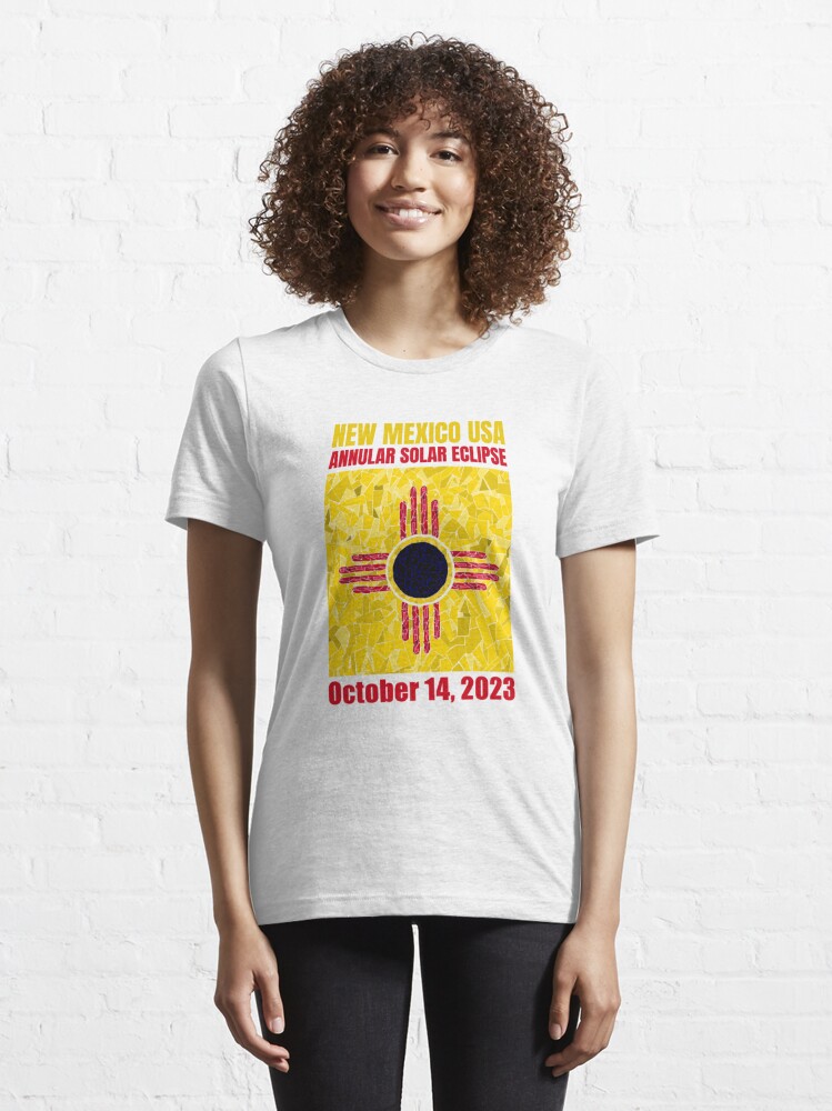 Essential T-Shirt, New Mexico Annular Eclipse 2023 designed and sold by Eclipse2024