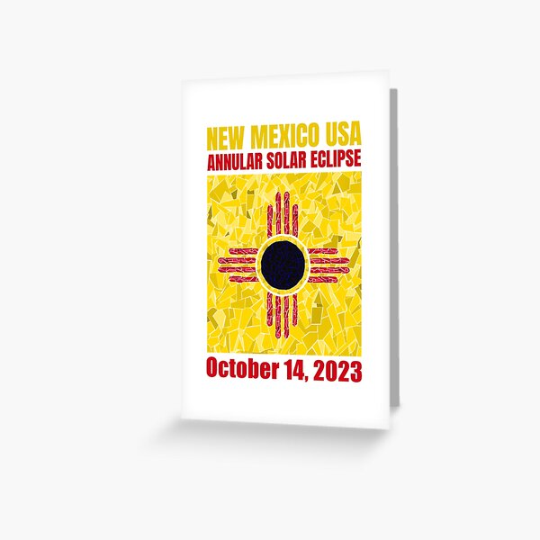 Item preview, New Mexico Annular Eclipse 2023 designed and sold by Eclipse2024.