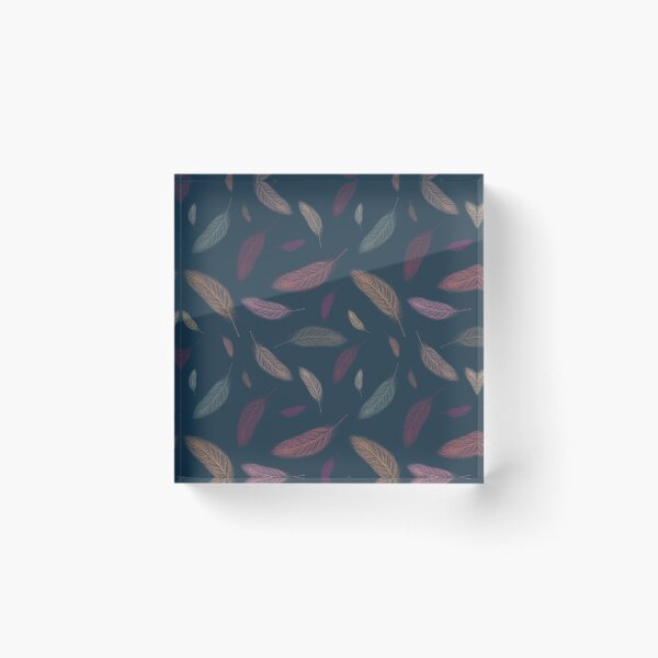 Item preview, Feather autumn colors drawing designed and sold by WeArePear.