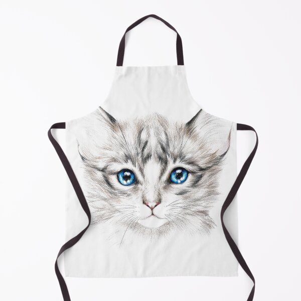 Item preview, Cat Drawing Painting Art, painted cat designed and sold by BlackDiamond96.