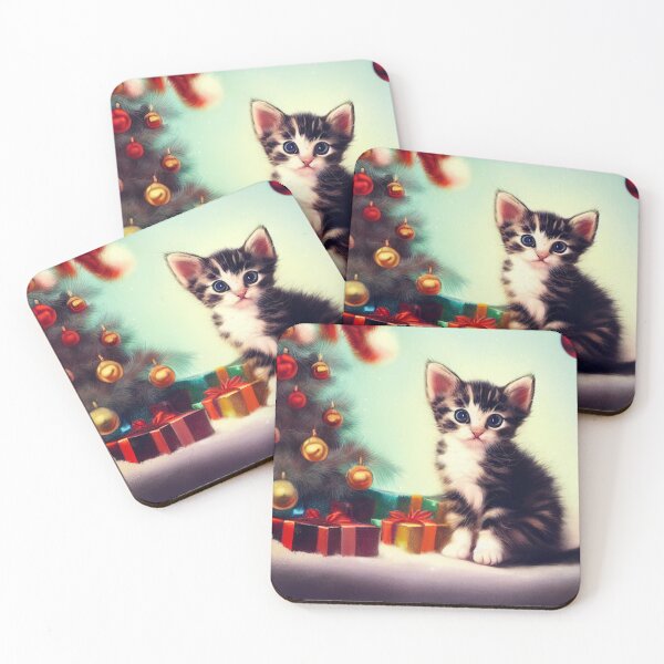 Item preview, Christmas Kitten - Perfect For Animal Lovers designed and sold by ChristmaSpecial.