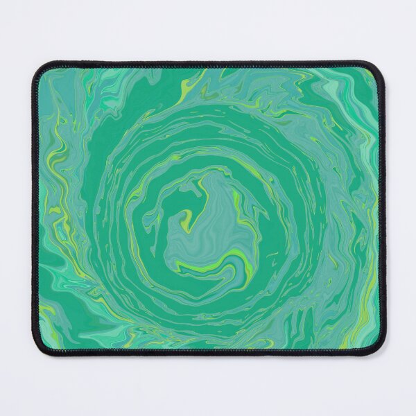 Item preview, Green marbled swirl design designed and sold by LynseysArtShop.
