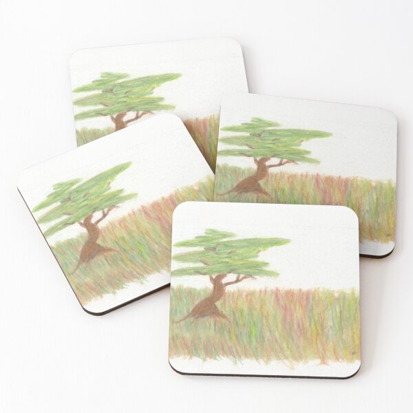 Item preview, Brier Island Tree Pastel Print - Art designed and sold by jolabrese.