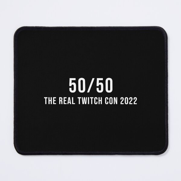 Item preview, 50/50 The Real Twitch Con 2022 designed and sold by sjx3gaming.