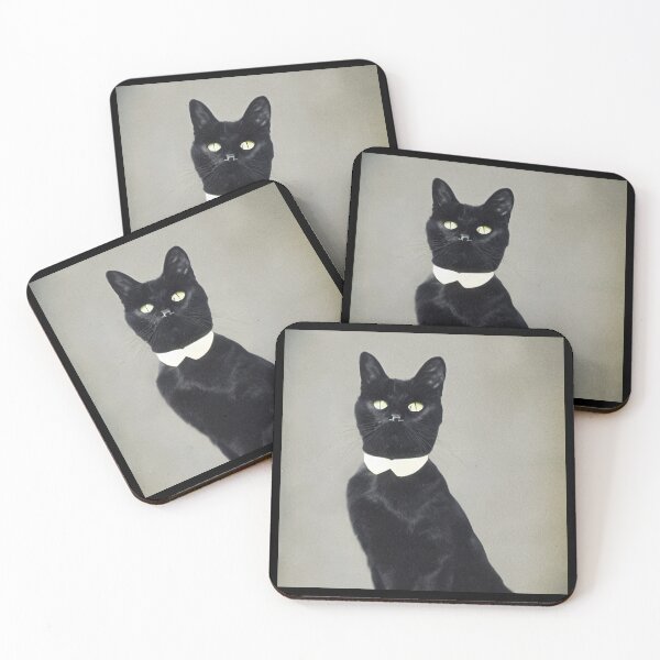 Item preview, Dignified Black Cat Butler Photograph designed and sold by SubtleSplit.