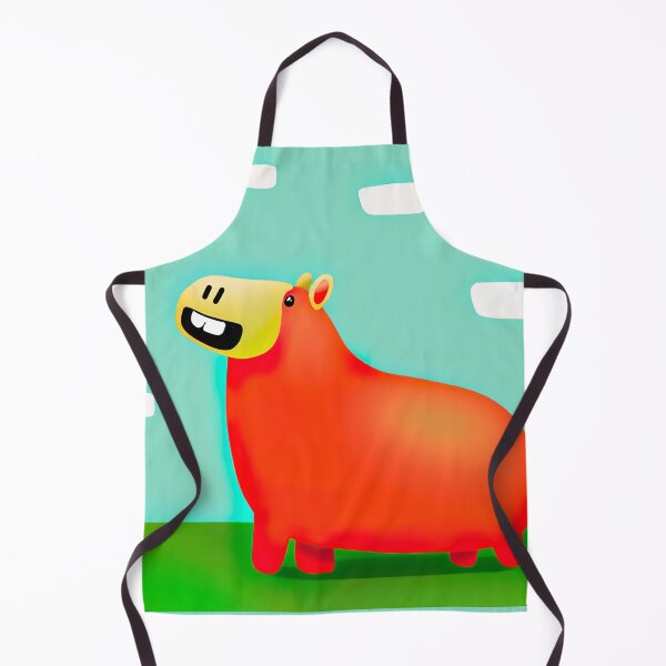 Item preview, Happy Capybara Children's Illustration designed and sold by SubtleSplit.