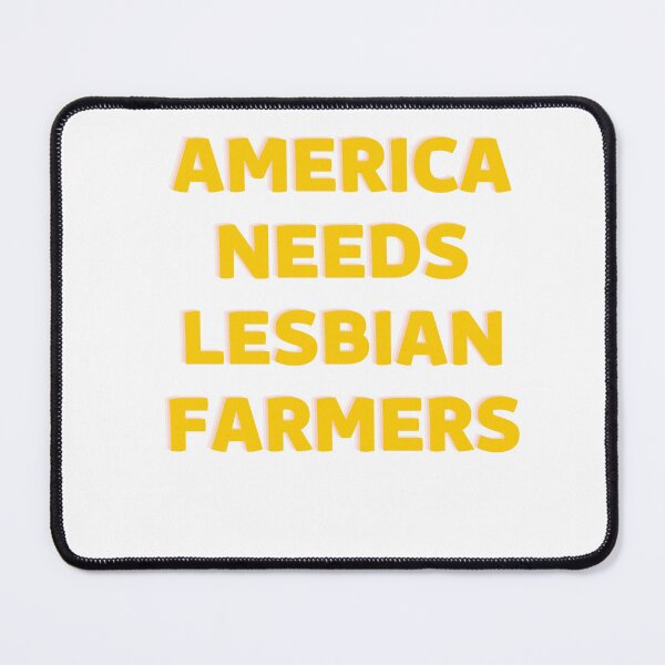 Item preview, America needs lesbian farmers Essential T-Shirt designed and sold by zakstore12.