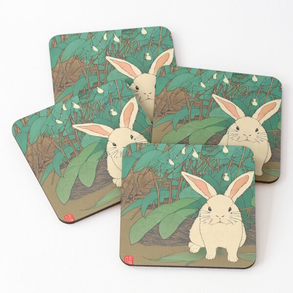 Item preview, Vintage Japanese White Dwarf Rabbit designed and sold by wigobun.