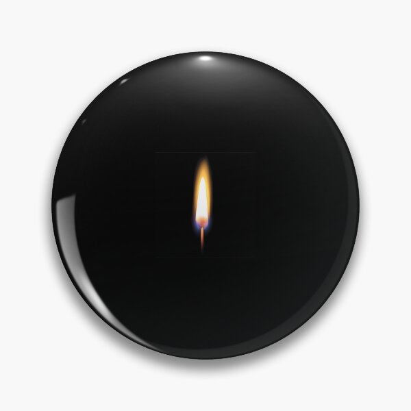 Item preview, Lighted Match on a Black Background Classic  designed and sold by ieirialgmart.