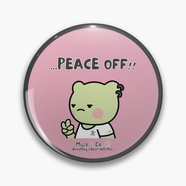 Item preview, NFT Art Peace Off! (Mylo and Co.  | #8 of 16)  designed and sold by BlokCHN-Designs.