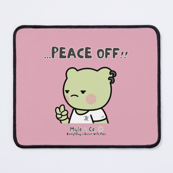 Item preview, NFT Art Peace Off! (Mylo and Co.  | #8 of 16)  designed and sold by BlokCHN-Designs.