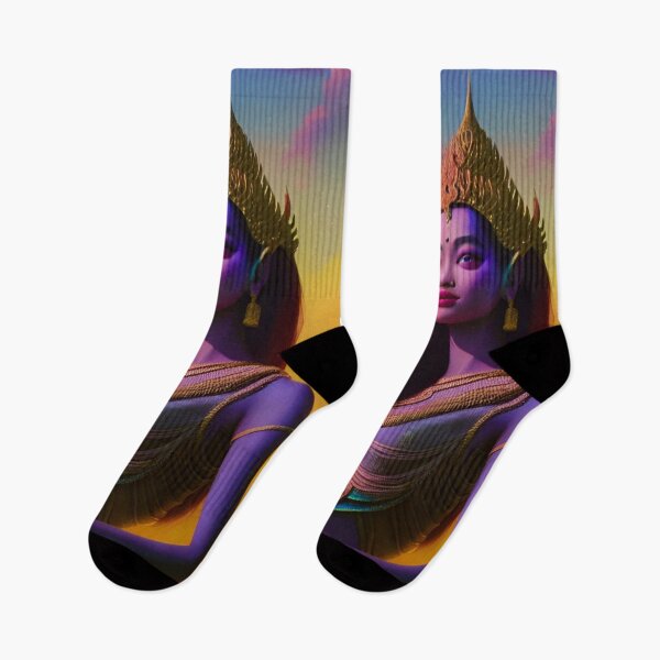 Item preview, purple Khmer Goddess  designed and sold by AhhDru.