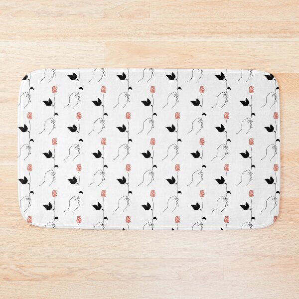 Item preview, minimalist rose outline | Handdrawn Wildflower| handdrawn wildflowers designed and sold by SodaPUNCH.