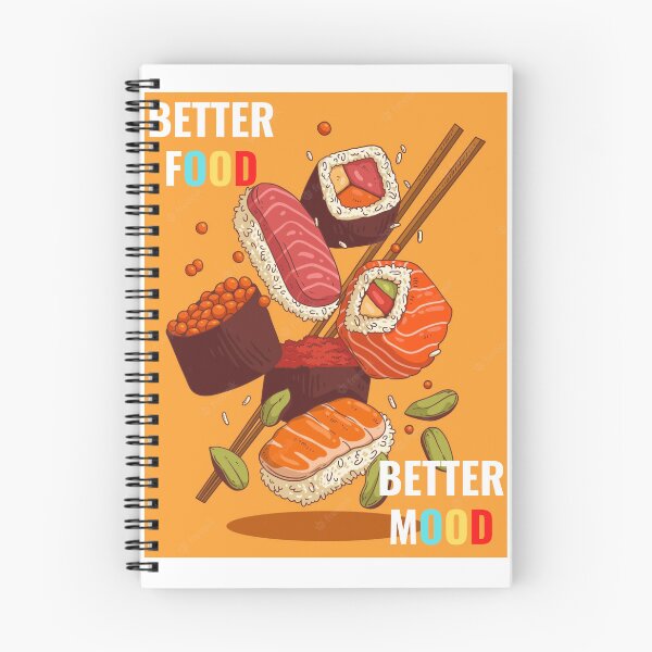 Item preview, Better Food Better Mood Sushi designed and sold by Cozy-space.
