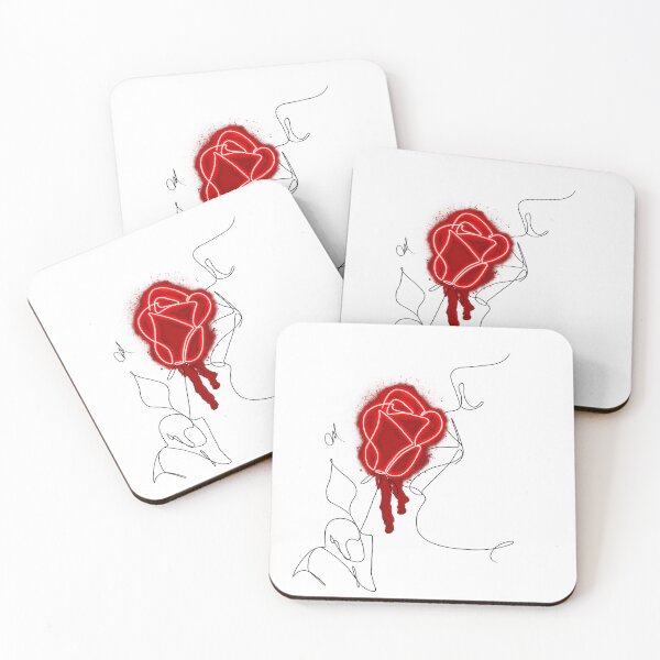 Item preview, Spray Paint Rose Line Art designed and sold by thirstyboi.
