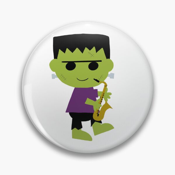 Item preview, Frankenstein Saxophone Player designed and sold by mistyreneelove.