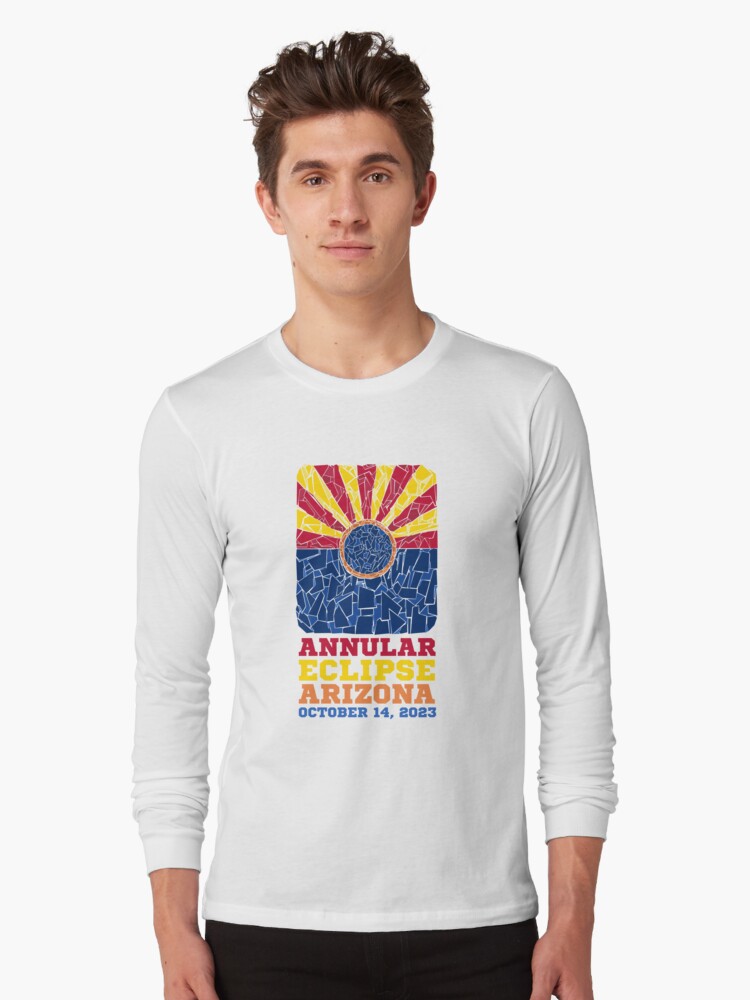 Thumbnail 1 of 5, Long Sleeve T-Shirt, Arizona Annular Eclipse 2023 designed and sold by Eclipse2024.
