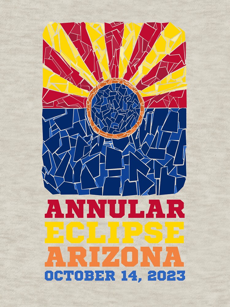Thumbnail 5 of 5, Pullover Sweatshirt, Arizona Annular Eclipse 2023 designed and sold by Eclipse2024.