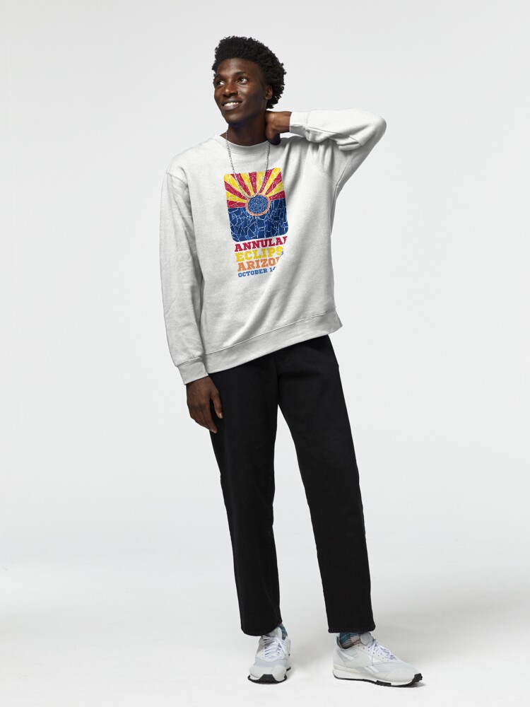 Thumbnail 3 of 7, Pullover Sweatshirt, Arizona Annular Eclipse 2023 designed and sold by Eclipse2024.