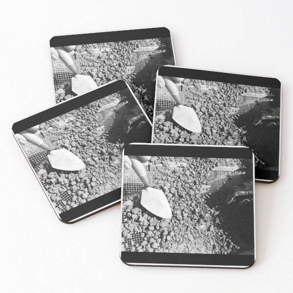 Item preview, Archaeological Screening Dull Trowel Photography Print - Art designed and sold by jolabrese.