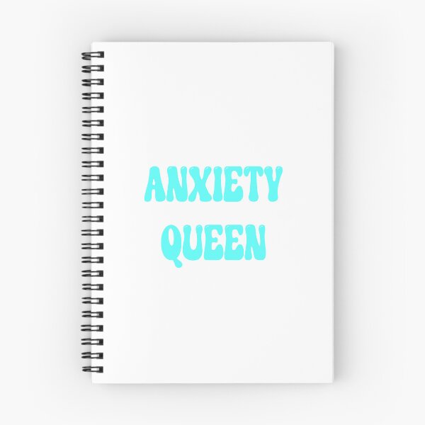 Item preview, Blue anxiety queen designed and sold by Stickernpattern.